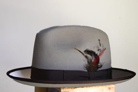Gentlemen Cream/Grey Show Hat